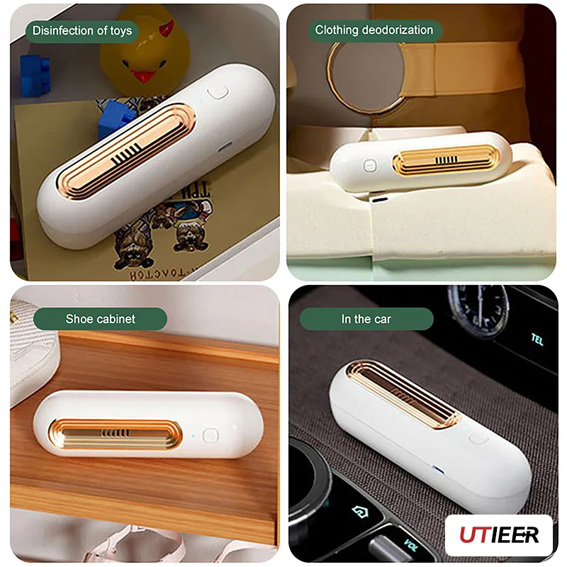 ตู้เย็น Deodorizer เครื่องฟอกอากาศตู้เย็น Deodorizer ชั้นวางอาหาร Extender ลบควันสัตว์เลี้ยงห้องน้ํากลิ่นรถตู้เสื้อผ้า