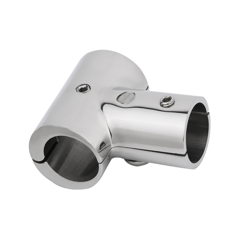 22/25 ミリメートルボートハンドレール継手 90 度マリン 316 ステンレス鋼ティー耐食性ハンドレール継手