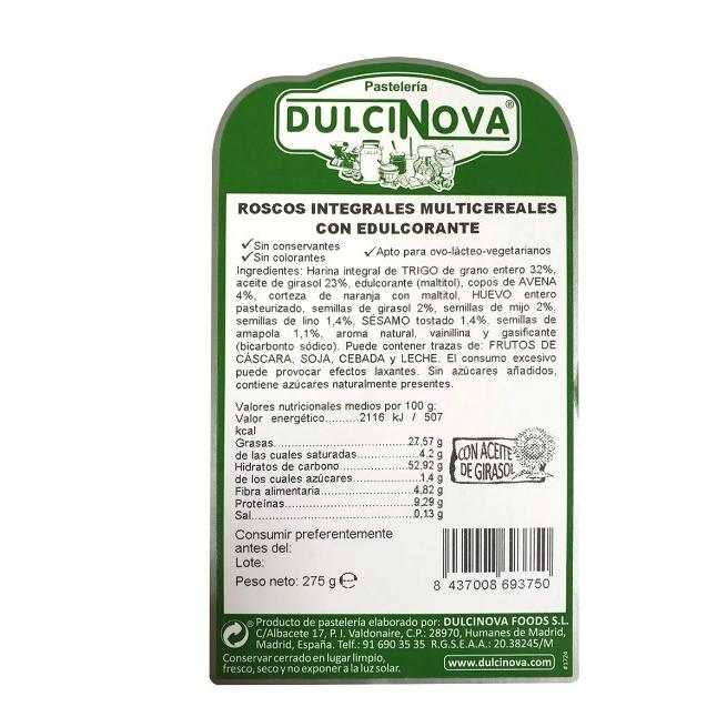 Jesus Pastelaria-Donut Multistereo Branco a Granel, Produtos Dulcinova, 1.9kg