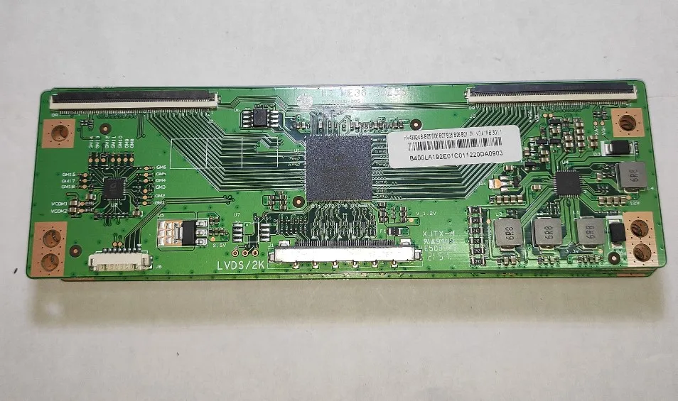 Gratis Ongkos Kirim! HV490QUB-B05 Logic Board 4K 2K Barcode LVDS T-Con HZ-ME36-BOE55