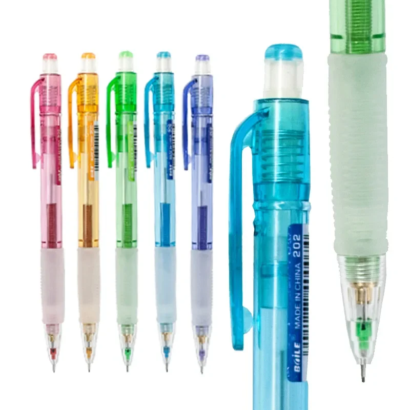 3 Cái/lốc Cơ Khí 0.5Mm Bút Chì Kawaii 2B Tự Động Bút Chì Với Một Mini Tẩy Trường Đồ Công Sở Hàn Quốc Văn Phòng Phẩm