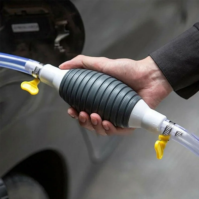 Herramienta de transferencia Manual de bomba de combustible, sifón Manual de alto flujo para coche, motocicleta, gasolina, diésel, herramienta de transferencia de líquidos, bomba de combustible Manual