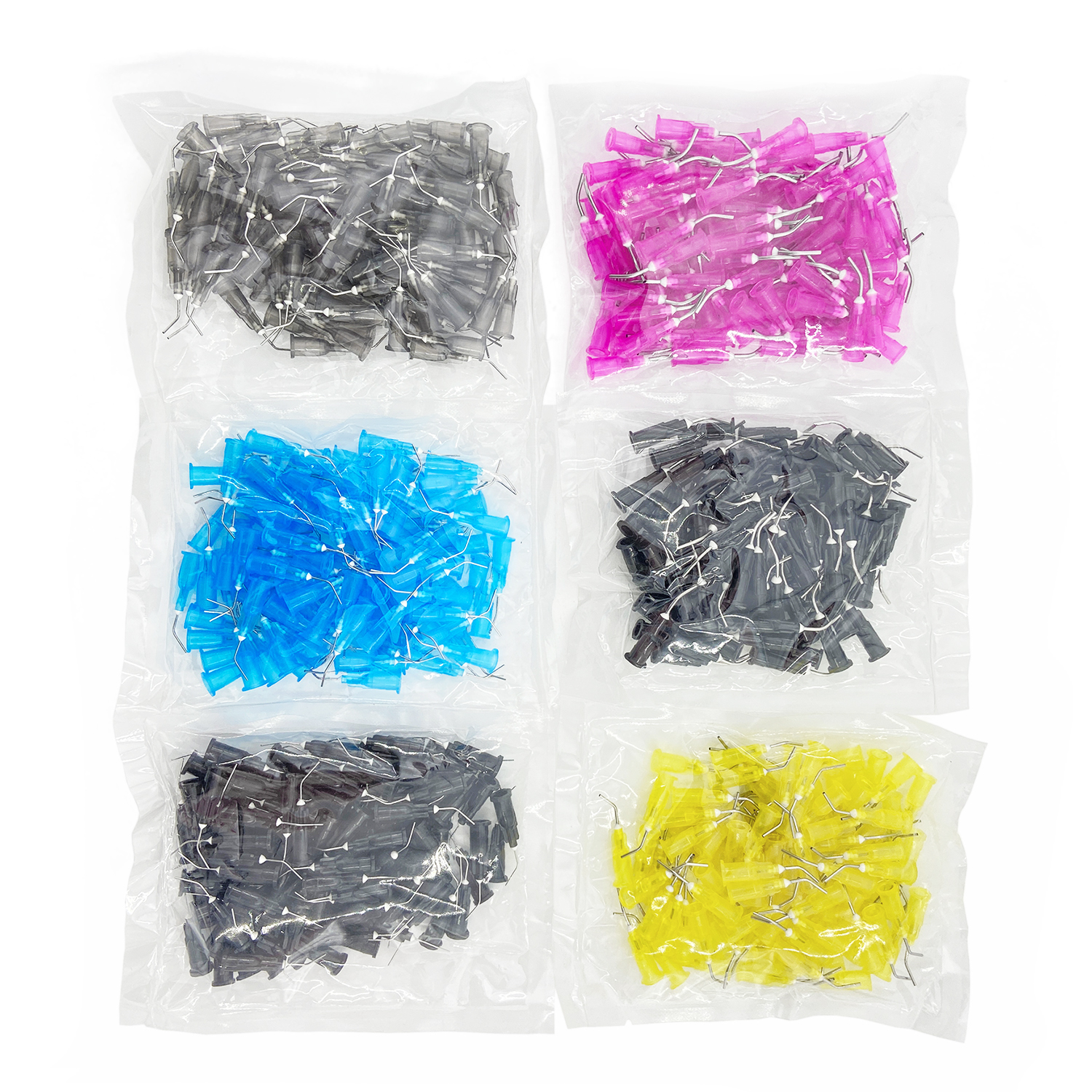 Pre Bent Dispensing ทันตกรรมเคล็ดลับ Etchant เรซิ่นกระแสเงินสดคอมโพสิตเข็มทิ้ง Applicator ทันตกรรมวัสดุการจัดส่ง 100 ชิ้น