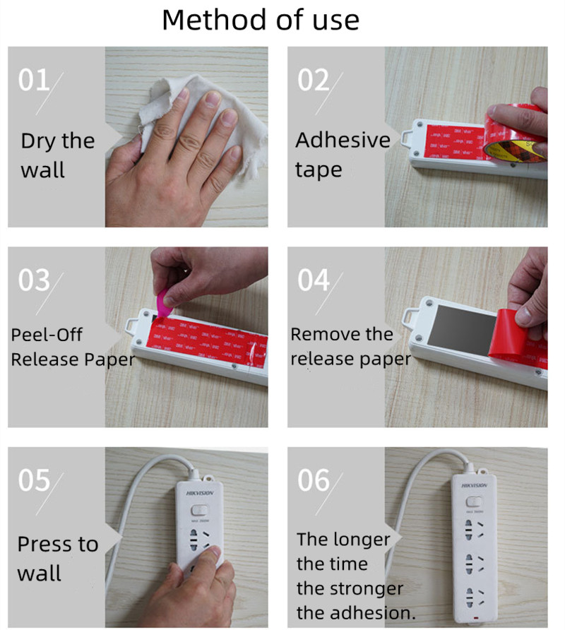 3M Extra Strong Double Sided Tape Adhesive 5604 3m Long 0.4mm Thick for Car Home Industry Special Strong Double-Sided Tape