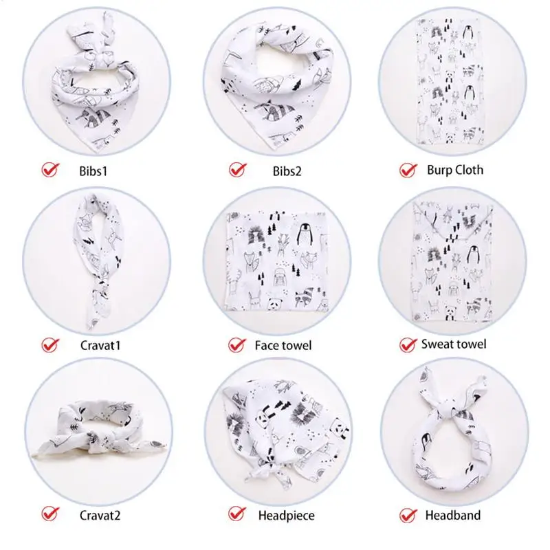 60x60cm Musselin Pailletten Swaddle Baby Handtücher Schal Swaddle Badetuch Neugeborenen Taschentuch Baden Füttern Gesicht Waschlappen Wischen