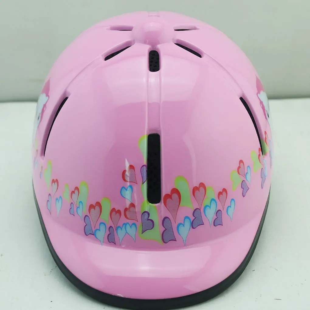 Riding Helmet Children Equestrian Safety Multicolored Shockproof Professional Hard Shell Sporting Knight Helmets Pink