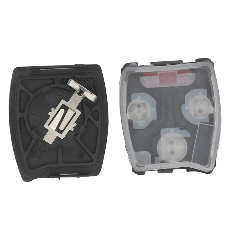 Jinyuqin-almohadilla de botón para Honda Accord Civic CRV Odysser Pilot Fit 2007-2013, reemplazo de llave, funda interna, botón Fob
