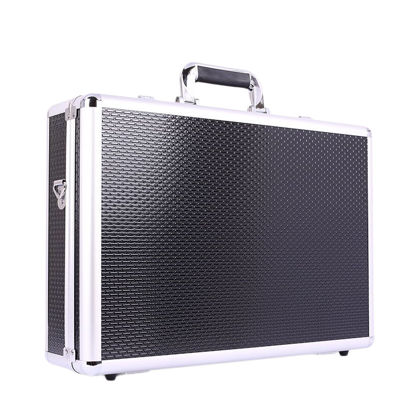 Portable Locking Security Briefcase for Business Travel, Office Documents & Tool Storage - Durable Carry-on Luggage Case