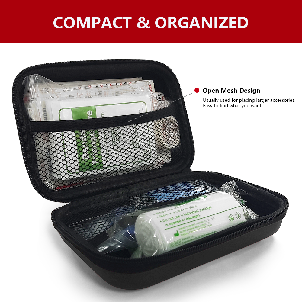 Оптовая продажа, 90 шт., водонепроницаемая уличная дорожная автомобильная аптечка, домашняя маленькая медицинская коробка, аварийный комплект для выживания, домашний кемпинг