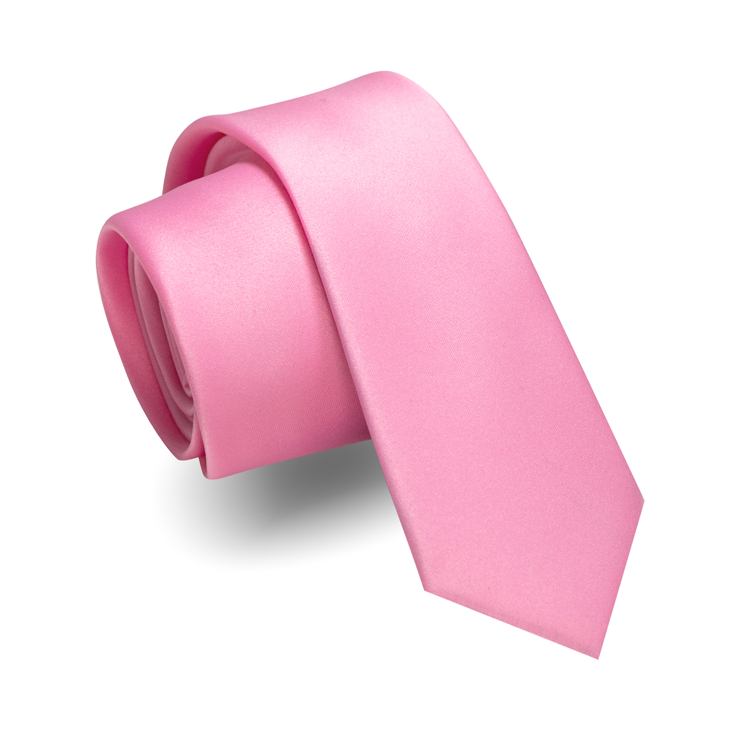 Мужской однотонный тонкий галстук, 30 цветов, 6 см