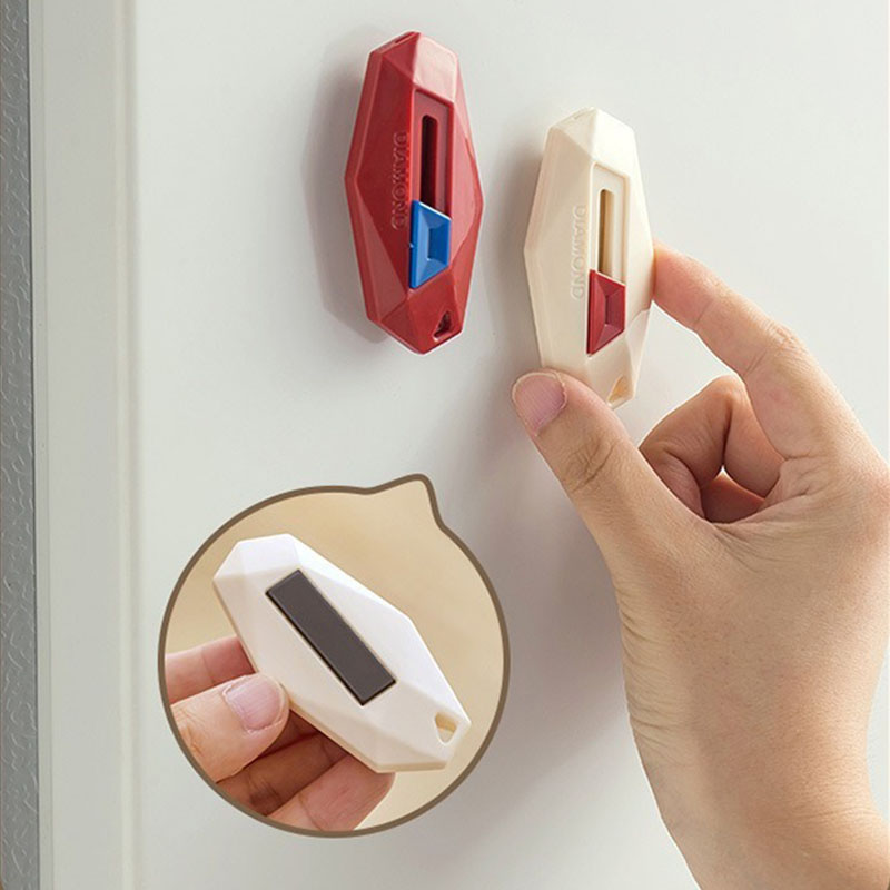 Box Opener Cutter Letter Envelope Opener Cute Magnet Knife Letter Openers Cute Mini Letter Brief Opener Box Cutter MGD03