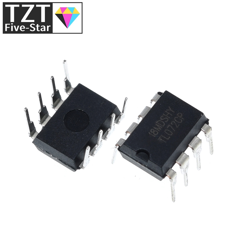 TZT 10/30PCS TL072CP TL072 TL072CN
