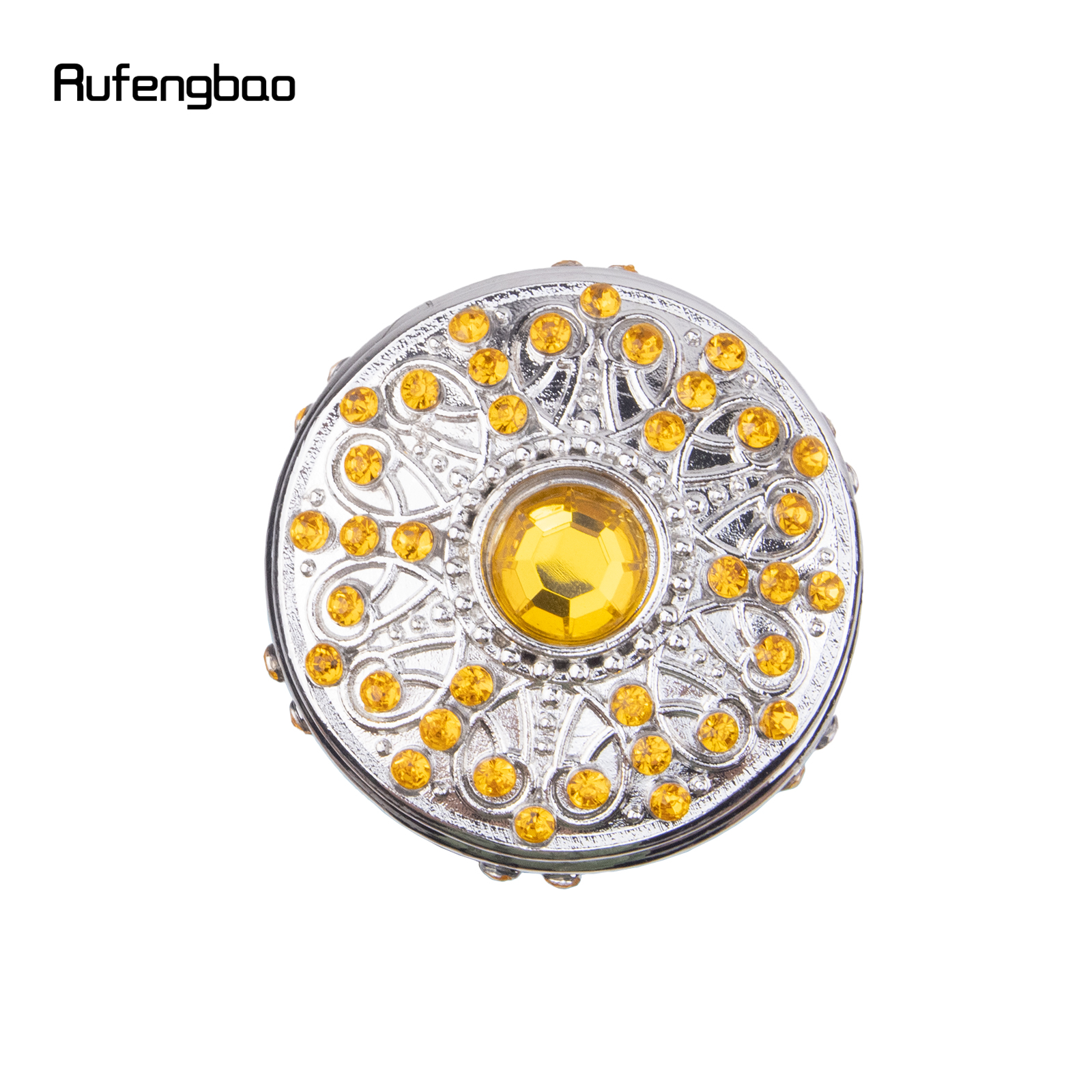 Bastão de bengala de diamante artificial amarelo branco, bengala decorativa de moda, Cosplay elegante cavalheiro, 92cm