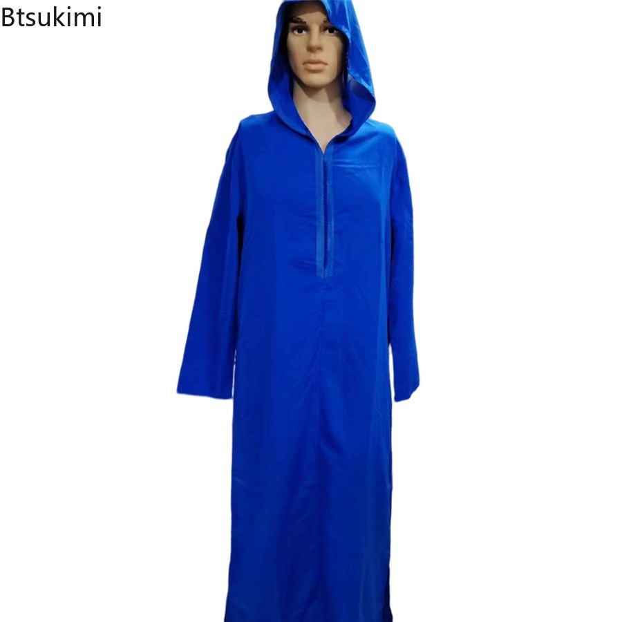 男性用フード付きアバヤ,エスニックスタイルのロングドレス,イスラム教徒のファッション,パキスタン,2020