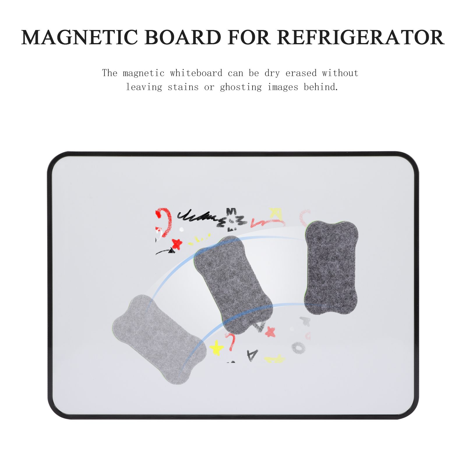 Tafel, trocken abwischbar, Whiteboard, magnetisch, weiße Tafeln, klein, zum Aufhängen, für Kinder, Wand, Kühlschrank, Zeichnung, Staffelei, A3, Kühlschrank, Mini-Notizblock-Magnet