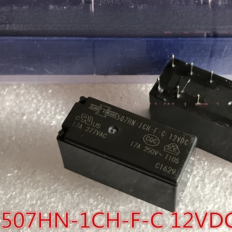 5 TEILE/LOS 507HN-1CH-F-C 12VDC 17A 507HN Allzweckrelais 277VAC SPDT.