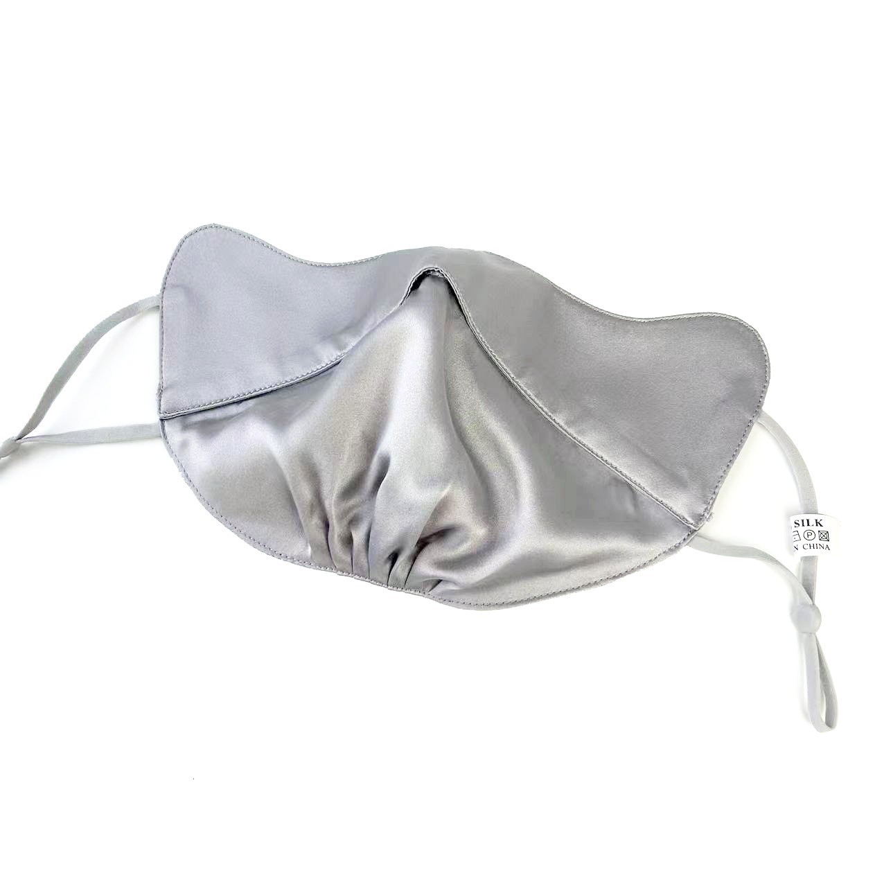 Birdtree, 100% echte Seiden masken, Unisex-Sonnenschutz-UV-Schutz, atmungsaktive Augenschutz-Ecken maske, Sommer Herbst a48569qc