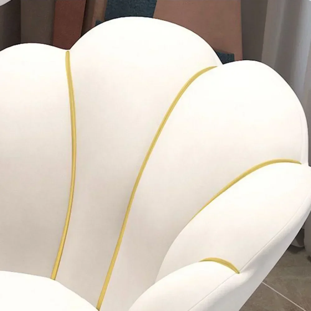 북유럽 드레싱 의자 디자이너 홈 안락 의자, 등받이가 있는 거실 패션, Fauteuil 살롱, 가정용 필수품, 1 개