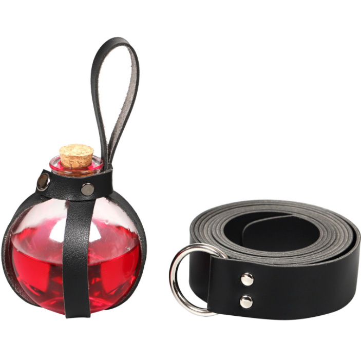 Medieval Viking wizard magic bottle bottle sleeve belt stage props COSPLAY role playing