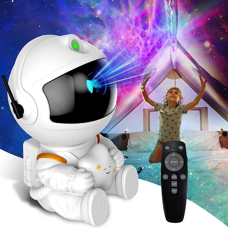 Galaxie Stern Projektor führte Nachtlicht Sternen himmel Astronauten Projektoren Lampe für Dekoration Schlafzimmer nach Hause dekorativ