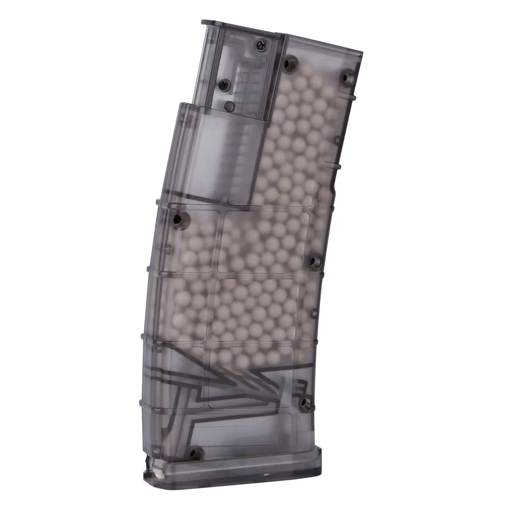 ยุทธวิธีAirsoftพลาสติกBB Speed Loader 500 รอบCS WarเกมCombatยิงBB Loaderการล่าสัตว์Paintballอุปกรณ์เสริม