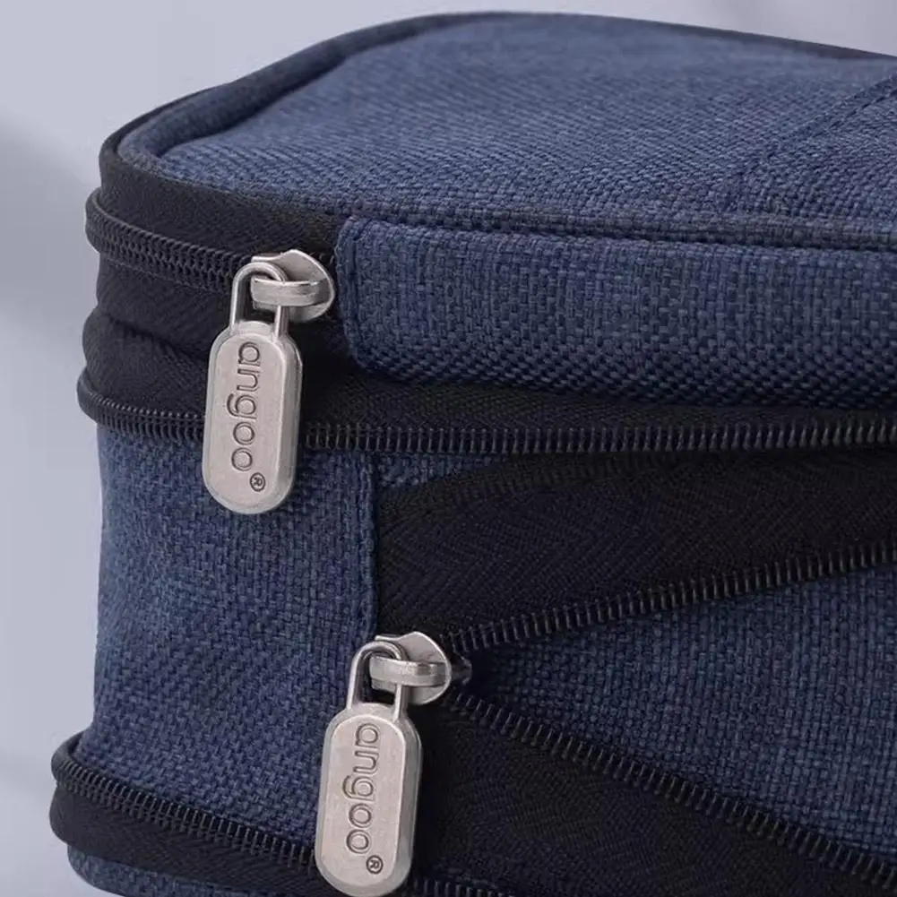 Astuccio per matite multifunzionale per cancelleria Materiale resistente allo sporco Design semplice e creativo Borsa portaoggetti con cerniera per colori alla moda