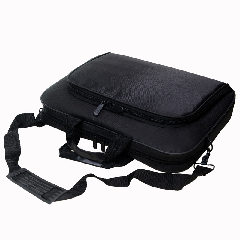 15.6 pouces 17 pouces pochette d'ordinateur affaires Portable en Nylon ordinateur sacs à main ordinateur Portable épaule sac à main fermeture éclair épaule Style Simple