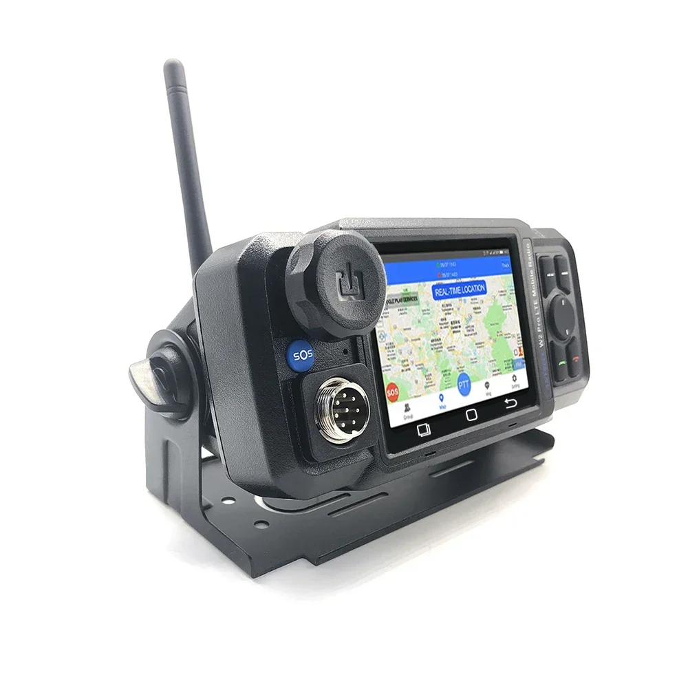 Anysecu 4G-W2Pro Сетевое радио 4g N61 Мобильное радио Android 7.0 LTE WCDMA GSM WIFI PTT Мобильный телефон работает с Zello/Real PTT