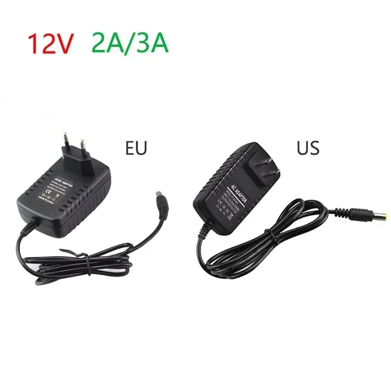 1A 2A 3A 12 Volt Netzteil Transformator AC 110 V 220 V zu DC 12 V Netzteil EU US UK AU Stecker Quelle Konverter LED Treiber