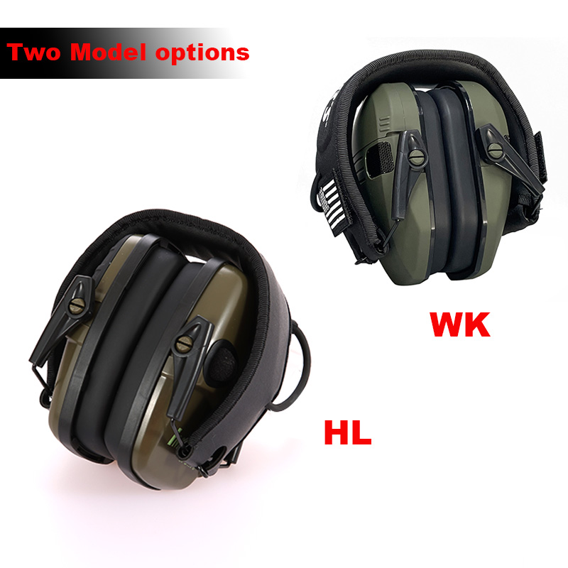 Cuffie attive per tiro Protezione acustica elettronica Protezione per le orecchie Protezione per le orecchie Riduzione del rumore Paraorecchie da caccia attivo