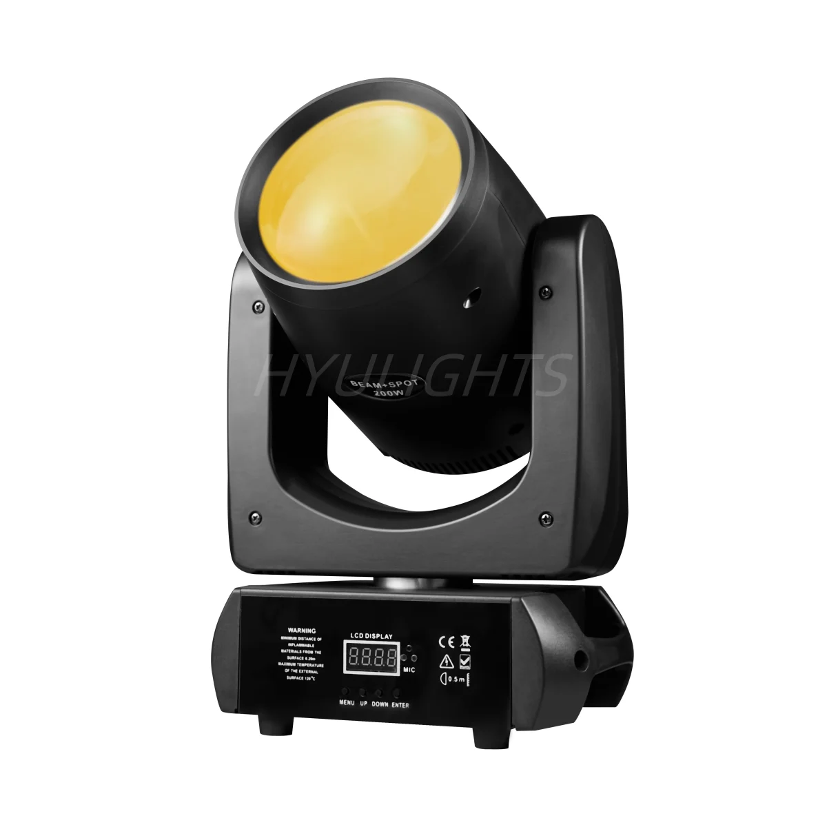 Mini LED 200W Ruchoma Głowica Beam&Spot 24 Obrotowe Pryzmaty 14 Gobos & 11 Kolorowa Koło DJ Oświetlenie Sceniczne