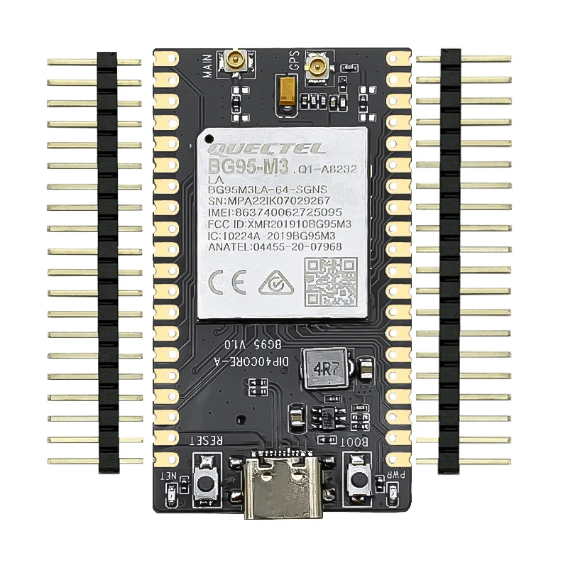 QUECTEL BG95-M3 40PIN OUT PCBA Mini Entwicklungsboard mit GNSS Empfänger LPWA GSM NBIOT CATM Modul mit SIM-Kartensteckplatz