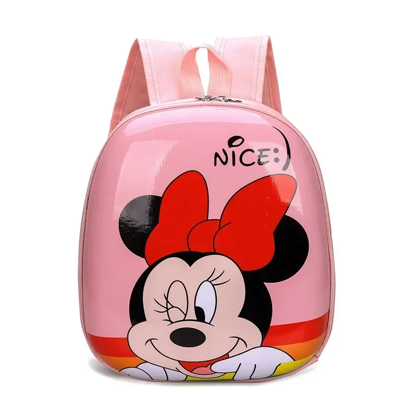 Eggshell Kindergarten Schoolbag para crianças, mini mochila, mickey mouse, bonito, meninos, meninas, 2-6 anos de idade