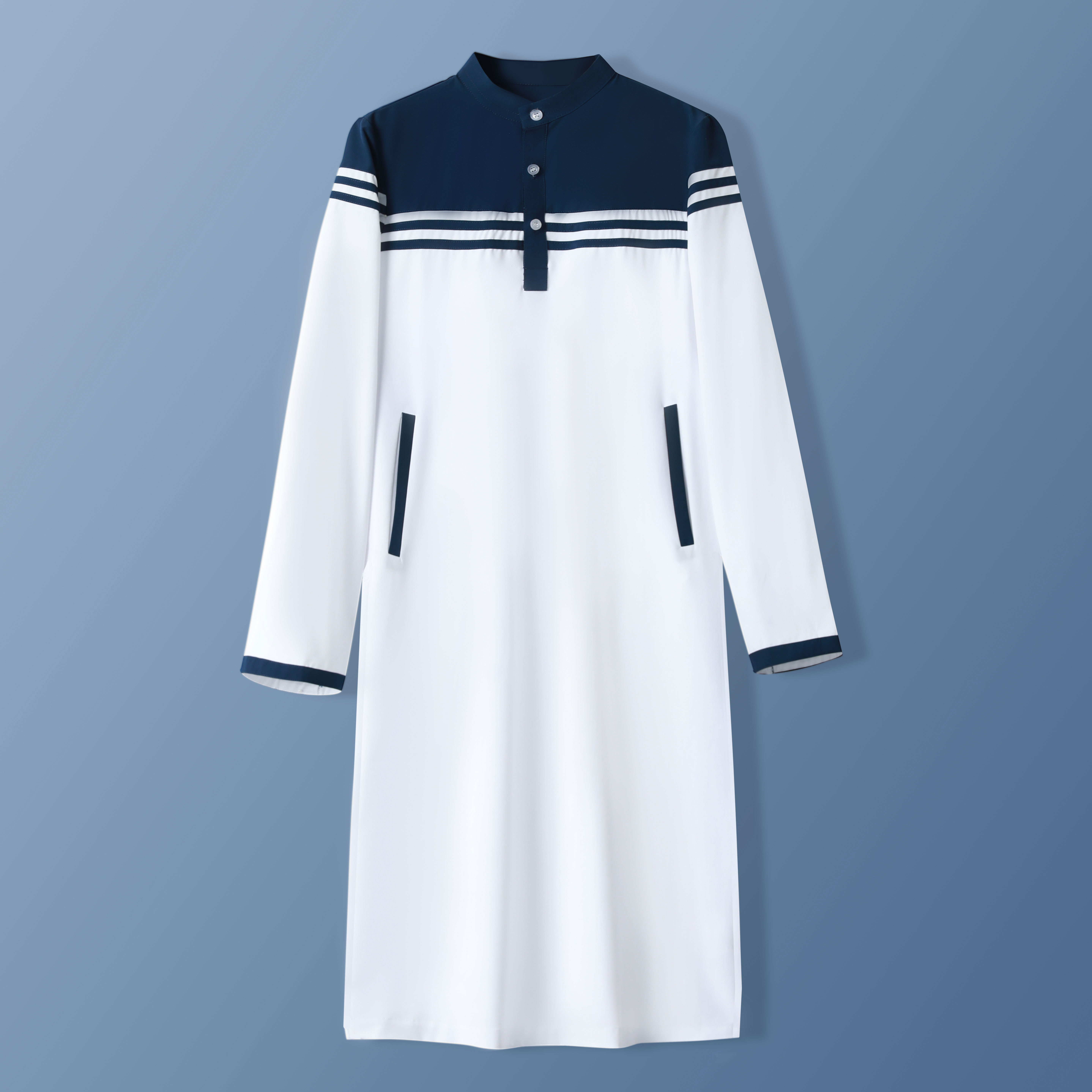 中級eastソリッドカラーボリ '服、キッズバスローブ、ボリイス' バスローブ、中東、イスラム教徒、イラム、アバヤ、arab、turkish、コントラストボタン、ジュニア