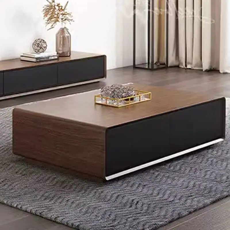 Nordic mesa de centro gaveta sala estar casa luz chinesa luxo criativo minimalista mesa chá