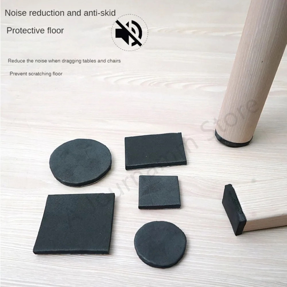 Rutschfeste Filz-Möbelrolle, Stuhl, Tischbeinabdeckung, Aufkleber, Pads, selbstklebende Möbel-Gleitstreifen für Sofa, Bodenschutz