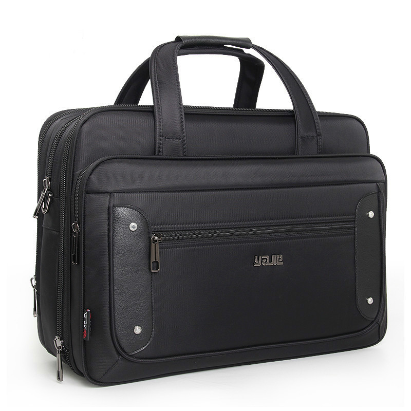 Maletín de negocios de gran capacidad para hombre y mujer, bolso de mano para ordenador portátil de 16, 17 y 19 pulgadas, Oxford, bandolera de viaje, 2024