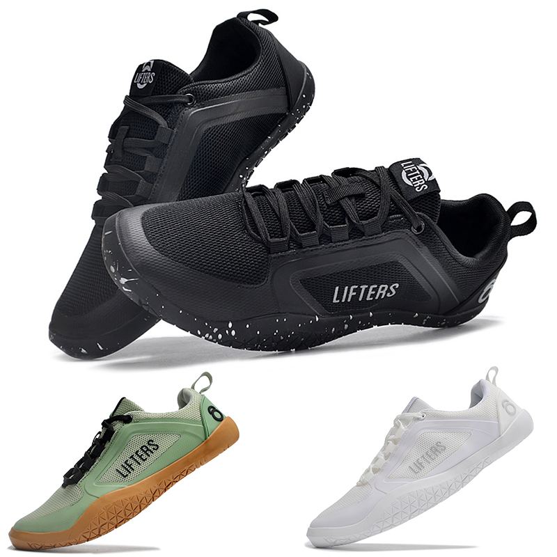 Neue Unisex Gym Leichte Sport Hard Pull Squat Training Schuh Pro Haken & Schleife Gewichtheben Schuhe Outdoor Casual Sport Schuhe