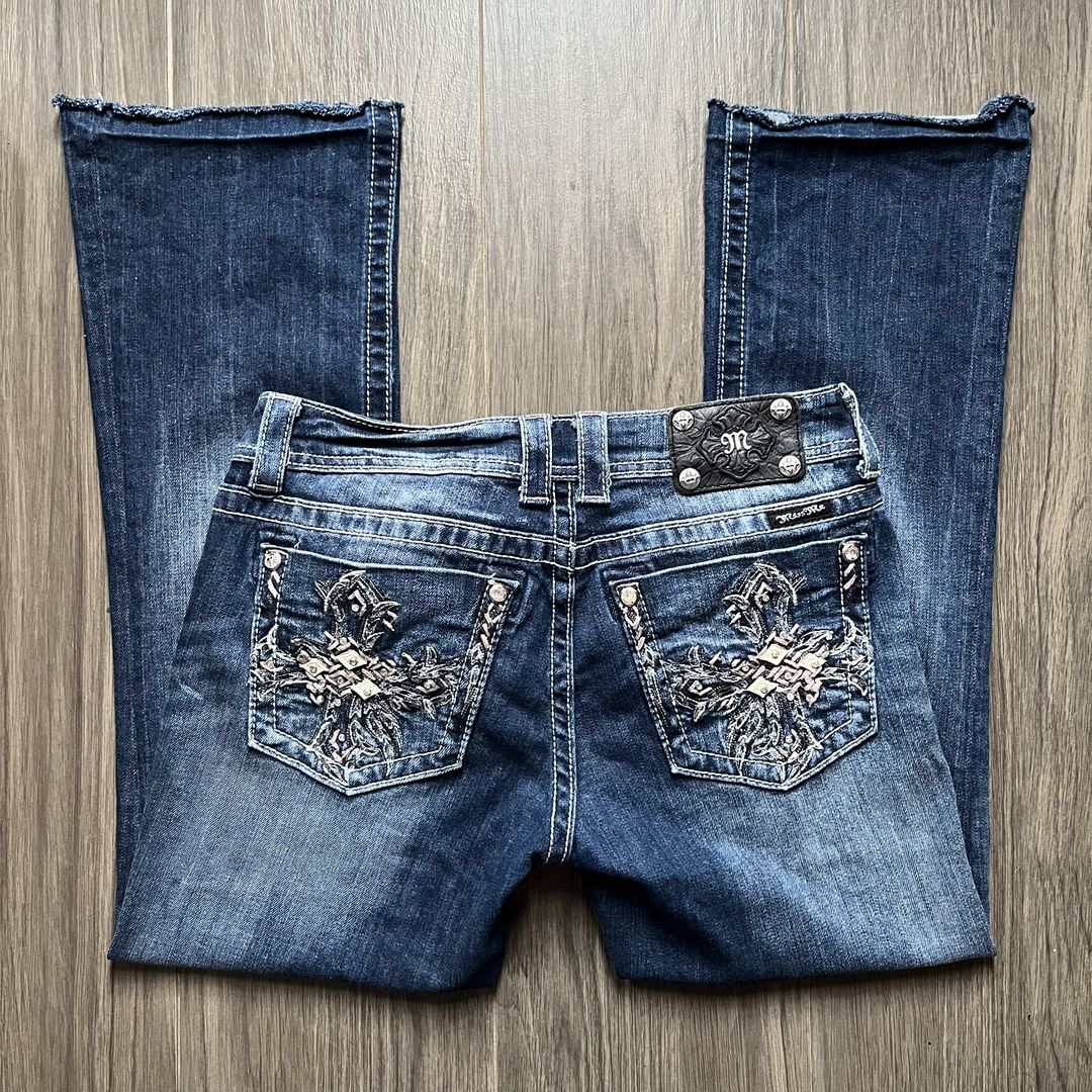 Americano harajuku gótico y2k indústria pesada lavado azul bordado padrão jeans feminino outono rua tendência magro queimado jeans
