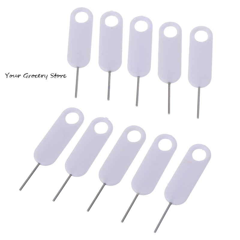 10 Stück SIM-Kartenfach-Entfernungsstift, Auswurföffner-Werkzeug für Smartphones, Tablets