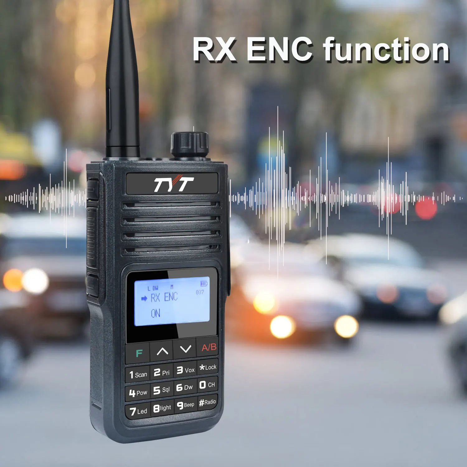 TYT Walkie Talkie TH-UV99 IP68 Waterproof 10W VHF UHF 136-174MHz 400-480MHz Vox Scrambler Frequency Copy 2800mAh Type-C Battery