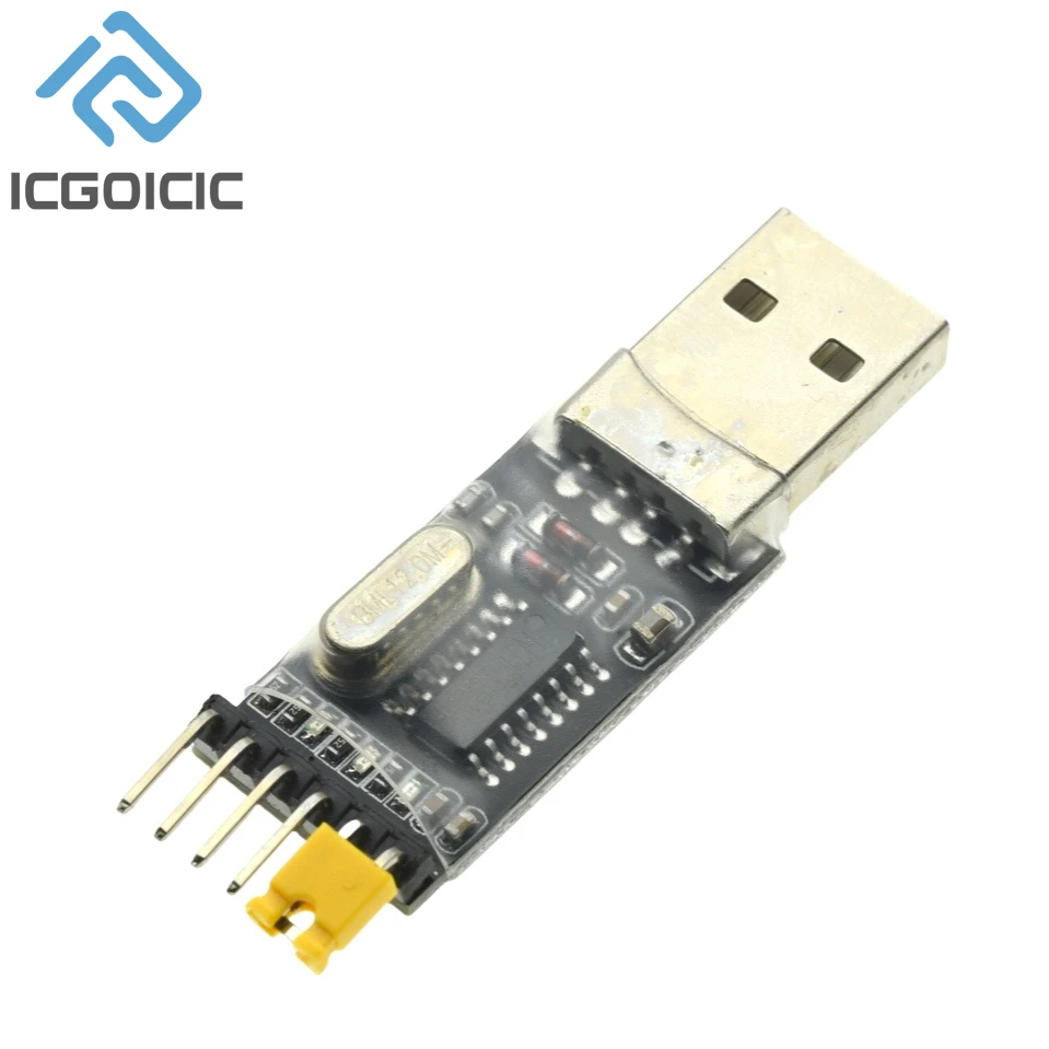 Conversor USB para TTL Módulo UART CH340G CH340 3.3V 5V Switch Type-C