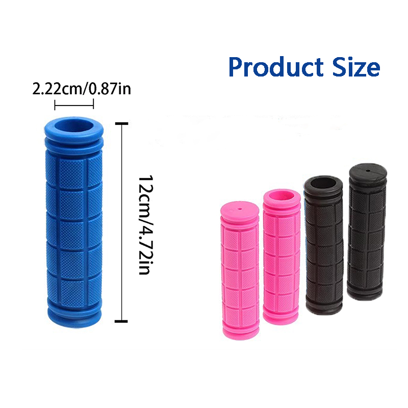 1 คู่จักรยานHandlebar Grips Soft Scooter Extremeจักรยานยางลื่นกันกระแทกจักรยานพับภูเขาจักรยานอุปกรณ์เสริม