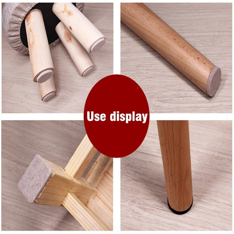 Накладки войлочные самоклеящиеся, 5 мм, 160, 18-ножки стула, стола шт.