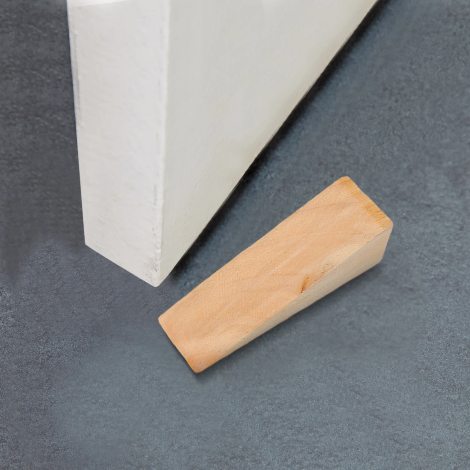10 Pcs Wooden Wedge Doorstop Block Stopper Floor Mat Wedges Solid Doorstops Chock Wooden Wedge Door Blockerurity