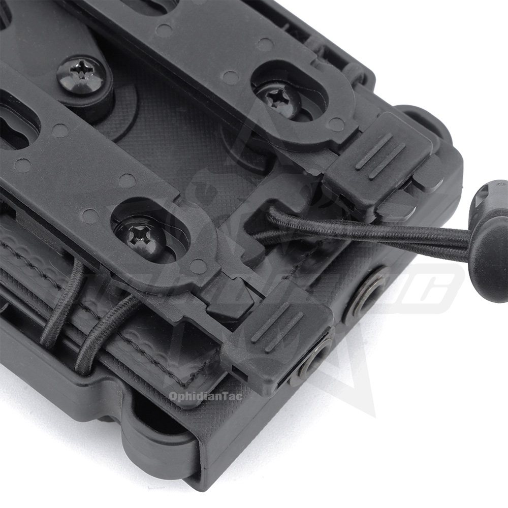Ophidian Quick นิตยสารกระเป๋า 5.56 มม.7.62 มม.เข็มขัดคลิป Quick Connect Bracket Soft Shell ปืนไรเฟิลนิตยสารวงเล็บ