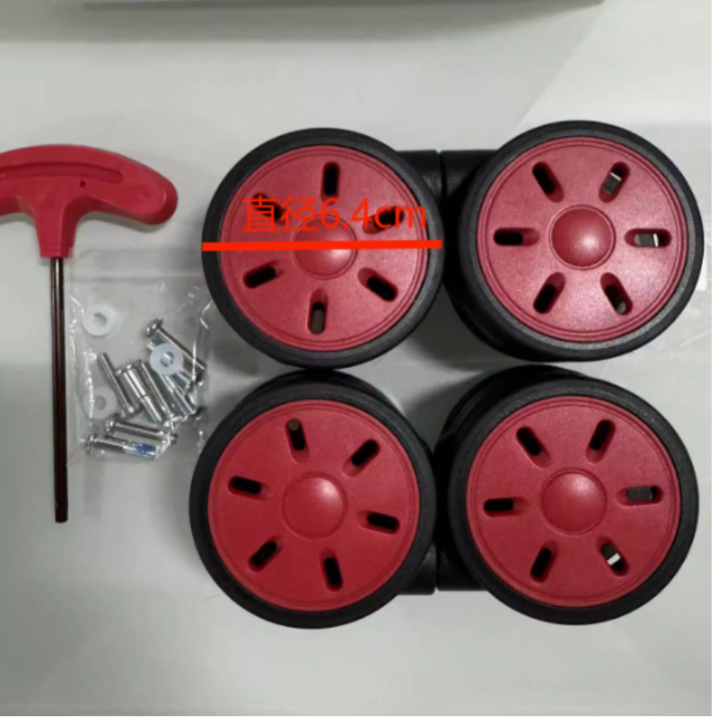 1pc Suitcase Wheel for Rimowa Luggage Load-bearing Wheels Special Trolley Case Silent Casters Luggage Accessories