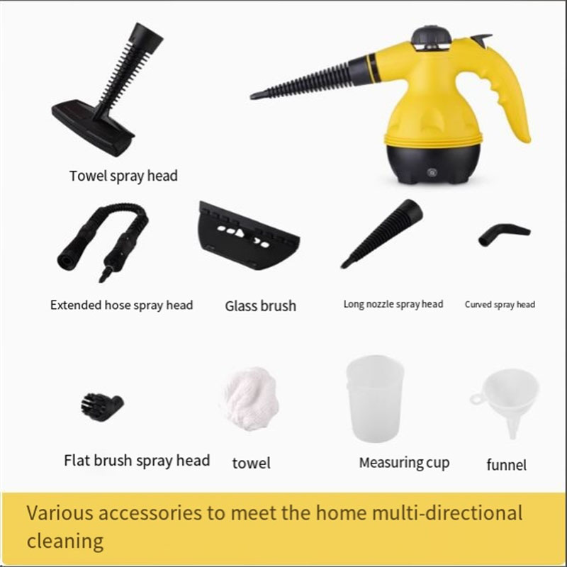 2025 Commercial Household Cleaning Machine Handheld High Temperature Steam Cleaning Machine Multifunctional Cleaner Oil Cleaning