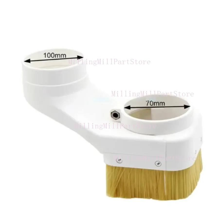 1PC CNC Spindle Dust Shoe Collector 70/75/80/85/90/100mm Dust Boot Cleaner for Spindle Motor Router Machine Cover Nylon Material