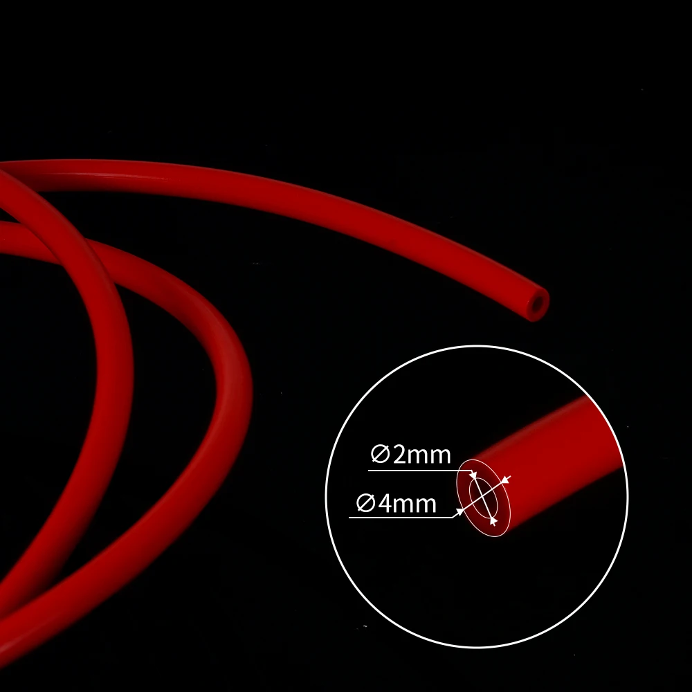 KINGROON 5 メートル 10 メートル PTFE チューブパイプ V5 V6 J ヘッドホットエンドボーデン押出機 3D プリンタ部品 1.75 ミリメートル 3 ミリメートルフィラメント ID 2 ミリメートル 3 ミリメートル 4 ミリメートルチューブ